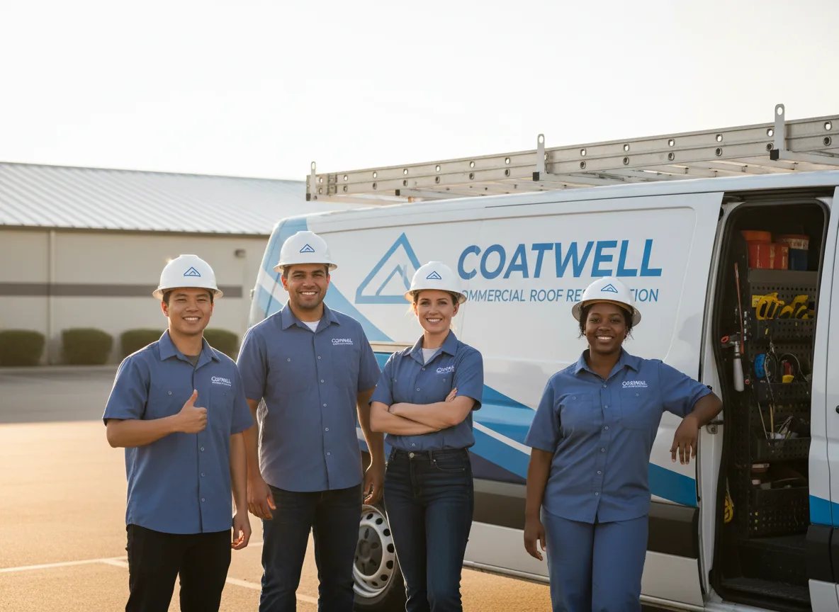 Commercial roof coating company in Sumner, ME